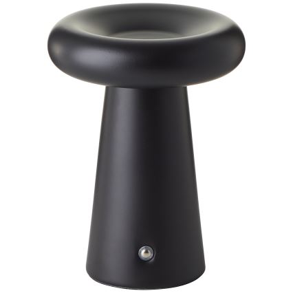 Brilliant - LED Stmívatelná dotyková venkovní stolní lampa MUFFIN LED/3W/5V USB IP44 černá