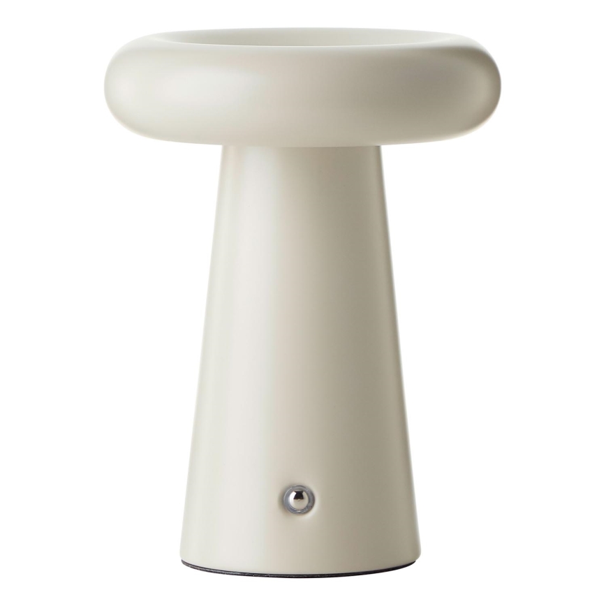 Brilliant - LED Stmívatelná dotyková stolní lampa MUFFIN LED/3W/5V USB IP44 krém
