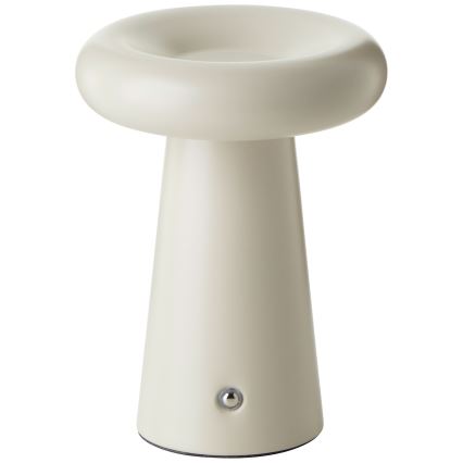 Brilliant - LED Stmívatelná dotyková stolní lampa MUFFIN LED/3W/5V USB IP44 krém