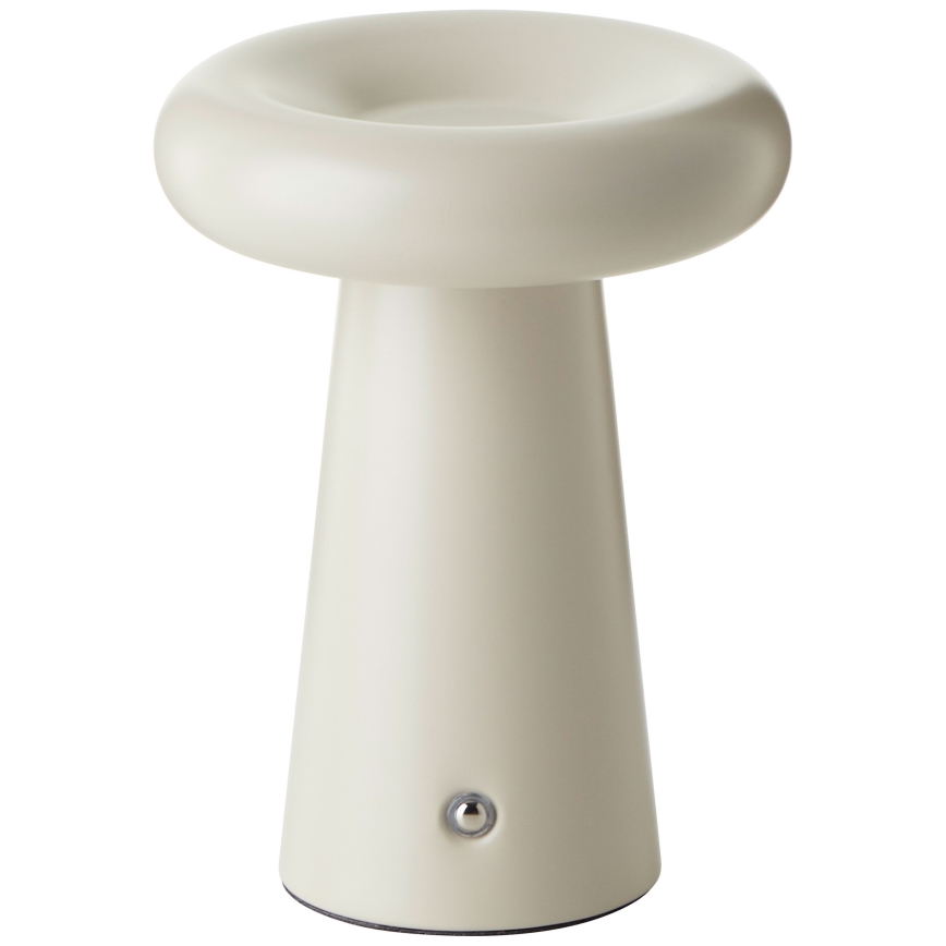 Brilliant - LED Stmívatelná dotyková stolní lampa MUFFIN LED/3W/5V USB IP44 krém