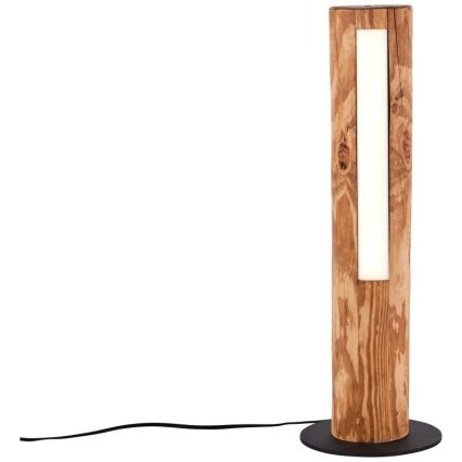 Brilliant - LED Stmívatelná dotyková stolní lampa ODUN LED/8W/230V borovice