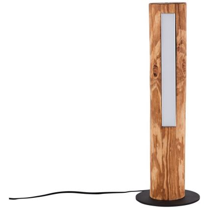 Brilliant - LED Stmívatelná dotyková stolní lampa ODUN LED/8W/230V borovice