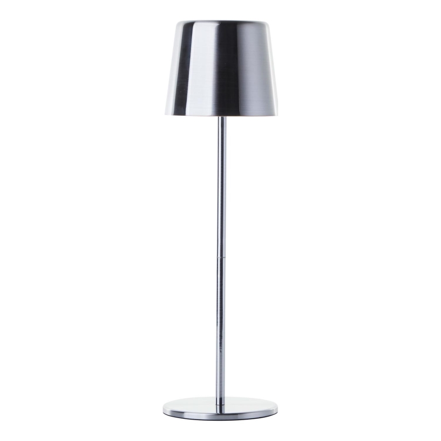 Brilliant - LED Stmívatelná dotyková venkovní lampa XAANA LED/4W/5V 3000/4000/6500K IP44 lesklý chrom