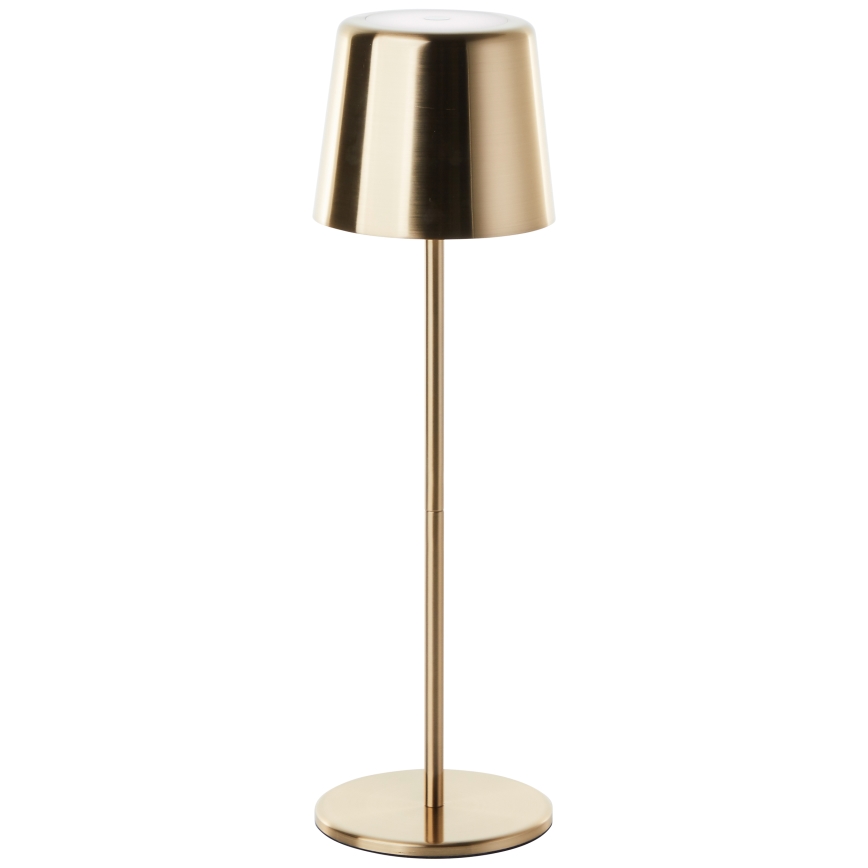 Brilliant - LED Stmívatelná dotyková venkovní lampa XAANA LED/4W/5V 3000/4000/6500K IP44 zlatá