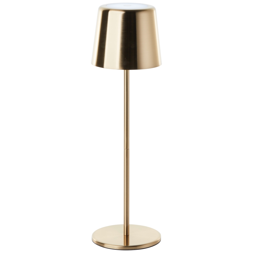 Brilliant - LED Stmívatelná dotyková venkovní lampa XAANA LED/4W/5V 3000/4000/6500K IP44 zlatá