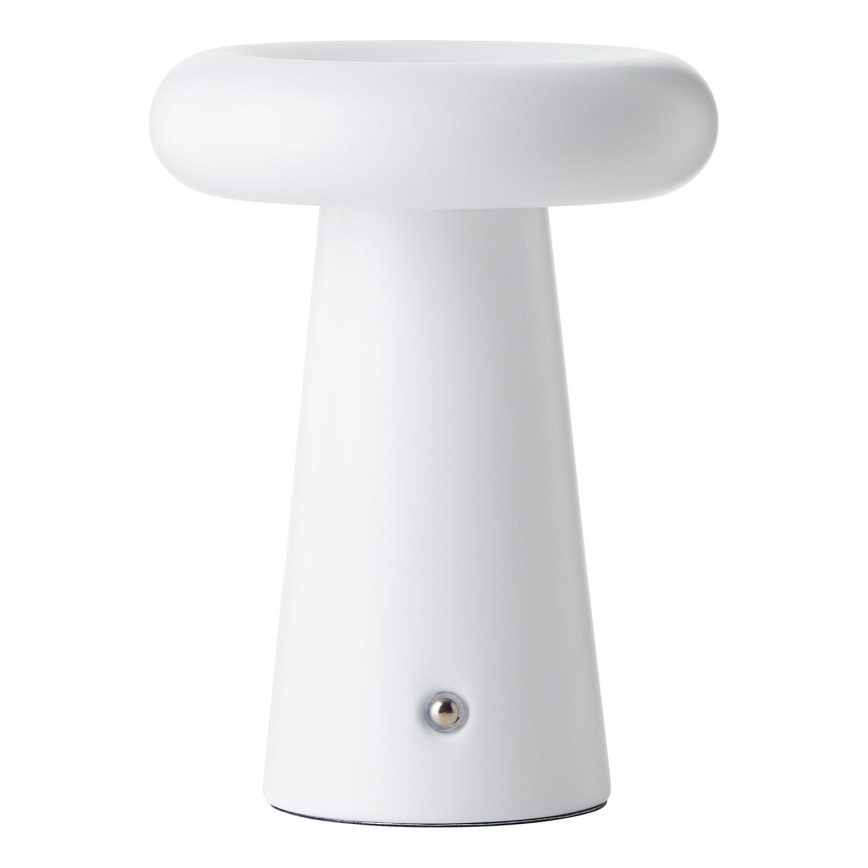 Brilliant - LED Stmívatelná dotyková venkovní stolní lampa MUFFIN LED/3W/5V USB IP44 bílá