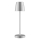 Brilliant - LED Stmívatelná nabíjecí dotyková venkovní stolní lampa ELORA LED/2,5W/5V 2700K 2600 mAh IP44 stříbrná