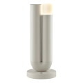 Brilliant - LED Stmívatelná nabíjecí dotyková venkovní stolní lampa SAYU LED/2,5W/5V 2700K 2600 mAh IP44 šedá