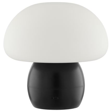 Brilliant - LED Stmívatelná nabíjecí dotyková stolní lampa DUPIS LED/2W/5V 2700K 1800 mAh černá