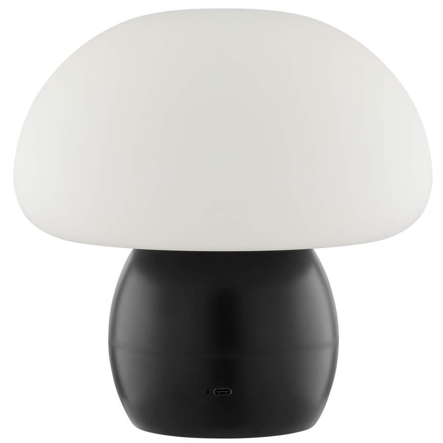 Brilliant - LED Stmívatelná nabíjecí dotyková stolní lampa DUPIS LED/2W/5V 2700K 1800 mAh černá