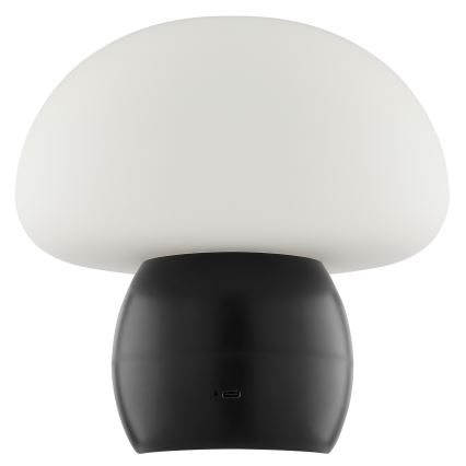 Brilliant - LED Stmívatelná nabíjecí dotyková stolní lampa DUPIS LED/2W/5V 2700K 1800 mAh černá