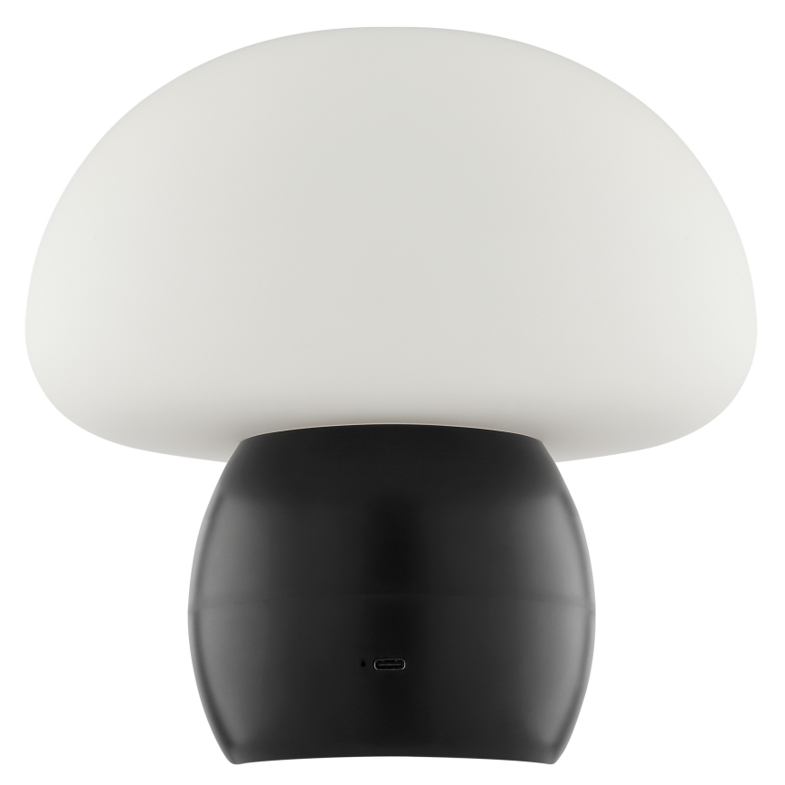 Brilliant - LED Stmívatelná nabíjecí dotyková stolní lampa DUPIS LED/2W/5V 2700K 1800 mAh černá