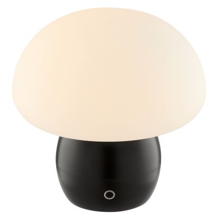 Brilliant - LED Stmívatelná nabíjecí dotyková stolní lampa DUPIS LED/2W/5V 2700K 1800 mAh černá