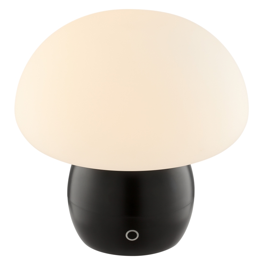 Brilliant - LED Stmívatelná nabíjecí dotyková stolní lampa DUPIS LED/2W/5V 2700K 1800 mAh černá