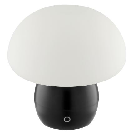 Brilliant - LED Stmívatelná nabíjecí dotyková stolní lampa DUPIS LED/2W/5V 2700K 1800 mAh černá