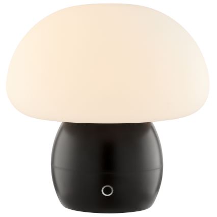 Brilliant - LED Stmívatelná nabíjecí dotyková stolní lampa DUPIS LED/2W/5V 2700K 1800 mAh černá