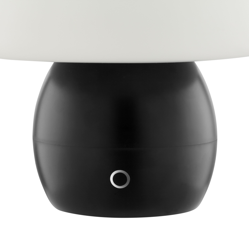 Brilliant - LED Stmívatelná nabíjecí dotyková stolní lampa DUPIS LED/2W/5V 2700K 1800 mAh černá