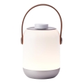Brilliant - LED Stmívatelná venkovní stolní lampa GEMMA LED/1,9W/5V 1800 mAh IP44 bílá