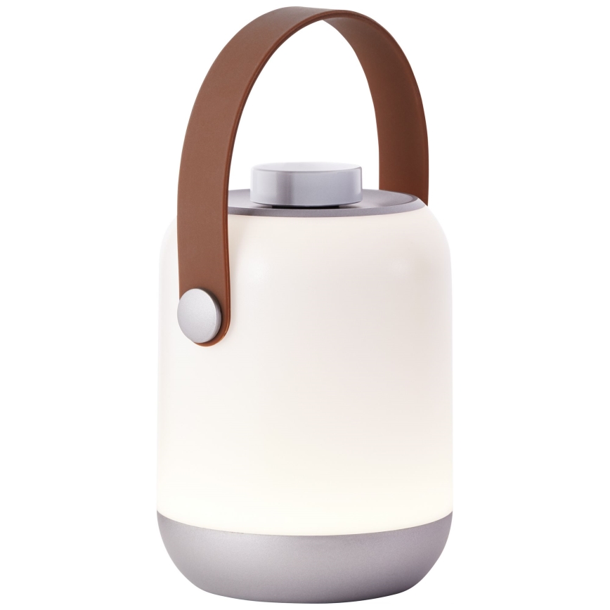 Brilliant - LED Stmívatelná venkovní stolní lampa GEMMA LED/1,9W/5V IP44 bílá
