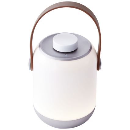 Brilliant - LED Stmívatelná venkovní stolní lampa GEMMA LED/1,9W/5V IP44 bílá