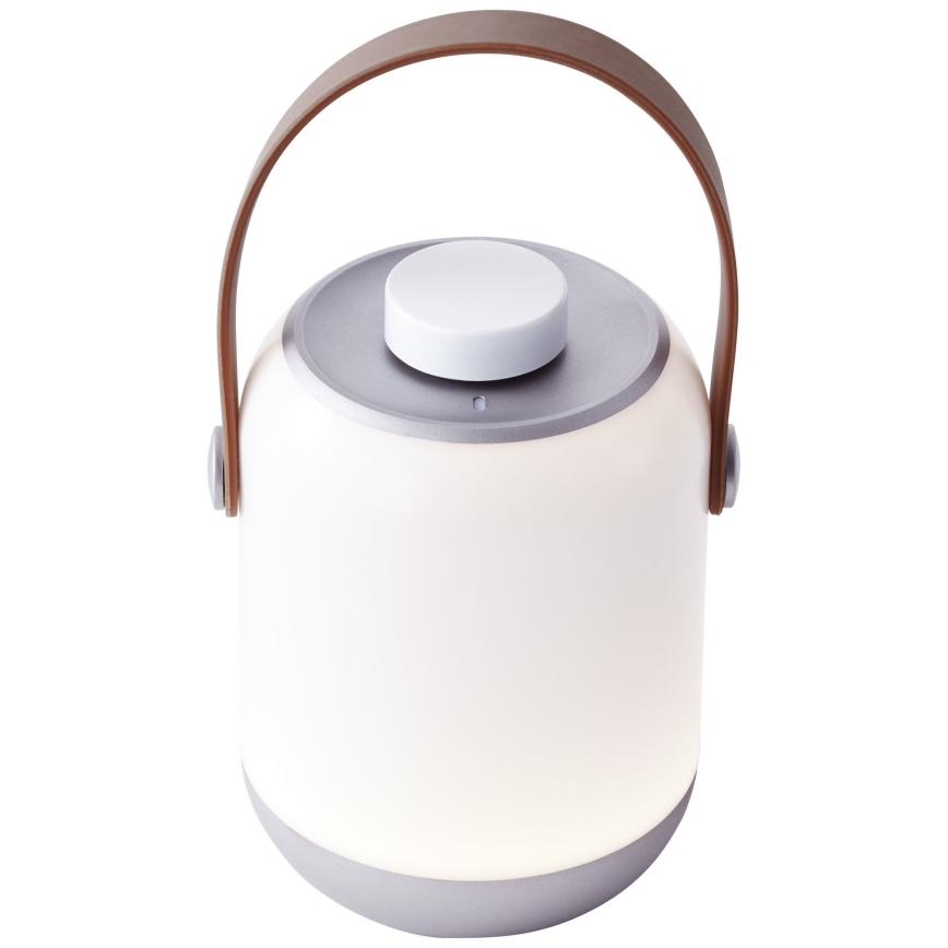 Brilliant - LED Stmívatelná venkovní stolní lampa GEMMA LED/1,9W/5V IP44 bílá