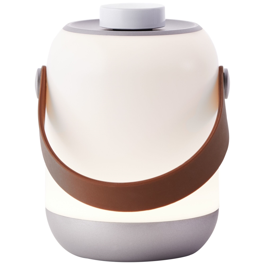 Brilliant - LED Stmívatelná venkovní stolní lampa GEMMA LED/1,9W/5V IP44 bílá