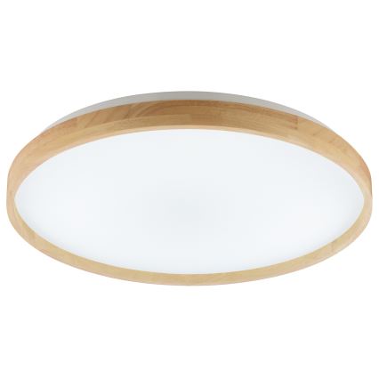 Brilliant - LED Stmívatelné stropní svítidlo ALSON LED/21W/230V 3000-6500K pr. 49,5 cm kaučukovník + dálkové ovládání