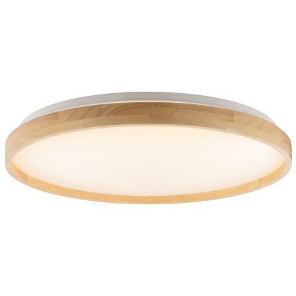Brilliant - LED Stmívatelné stropní svítidlo ALSON LED/21W/230V 3000-6500K pr. 49,5 cm kaučukovník + dálkové ovládání