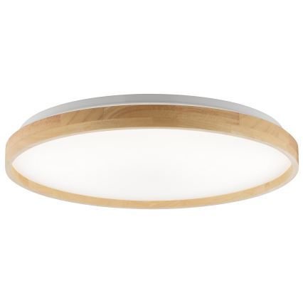 Brilliant - LED Stmívatelné stropní svítidlo ALSON LED/21W/230V 3000-6500K pr. 49,5 cm kaučukovník + dálkové ovládání