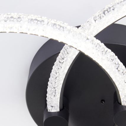 Brilliant - LED Stmívatelné stropní svítidlo AYDIN LED/34W/230V 3000-6500K černá + dálkové ovládání