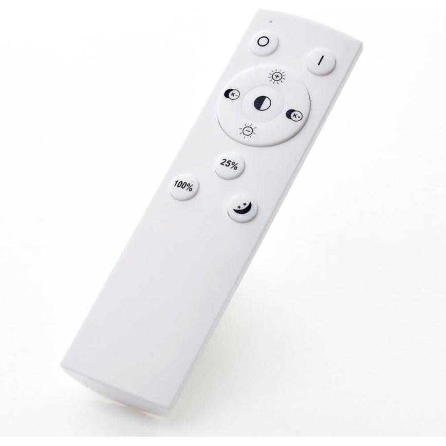 Brilliant - LED Stmívatelné stropní svítidlo AYDIN LED/34W/230V 3000-6500K černá + dálkové ovládání