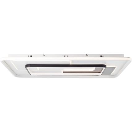 Brilliant - LED Stmívatelné stropní svítidlo BARDEN LED/57W/230V 3000-6800K 60x90 cm bílá + dálkové ovládání