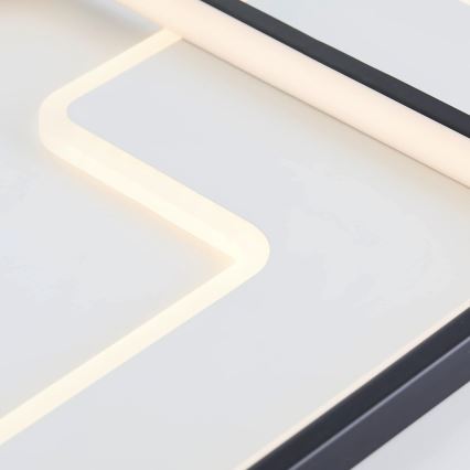 Brilliant - LED Stmívatelné stropní svítidlo BARDEN LED/57W/230V 3000-6800K 60x90 cm bílá + dálkové ovládání