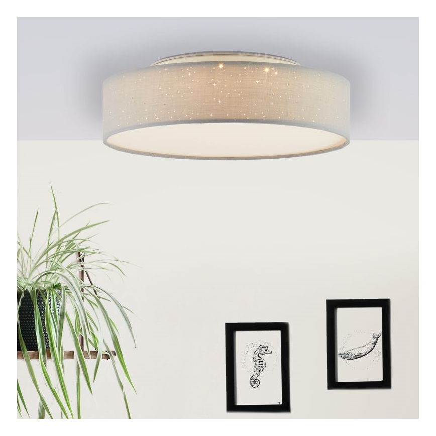 Brilliant - LED Stmívatelné stropní svítidlo BASKA LED/12W/230V pr. 38 cm 3000K