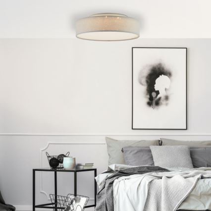 Brilliant - LED Stmívatelné stropní svítidlo BASKA LED/12W/230V pr. 38 cm 3000K