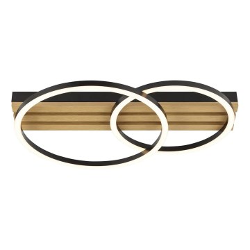 Brilliant - LED Stmívatelné stropní svítidlo CALMA LED/21W/230V černá