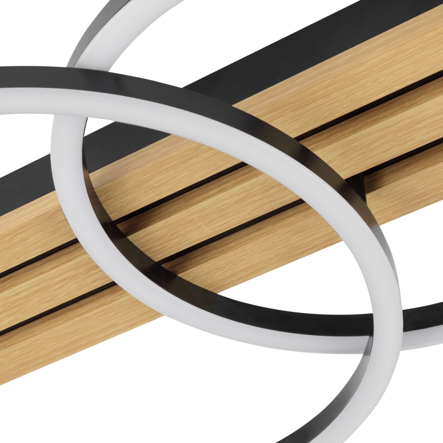 Brilliant - LED Stmívatelné stropní svítidlo CALMA LED/21W/230V černá