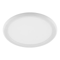 Brilliant - LED Stmívatelné stropní svítidlo CARLOZ LED/16W/230V pr. 30 cm bílá