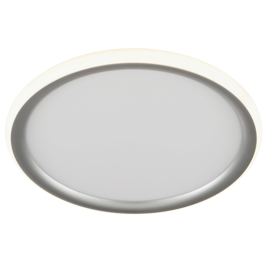 Brilliant - LED Stmívatelné stropní svítidlo CARLOZ LED/16W/230V pr. 30 cm bílá/ šedá