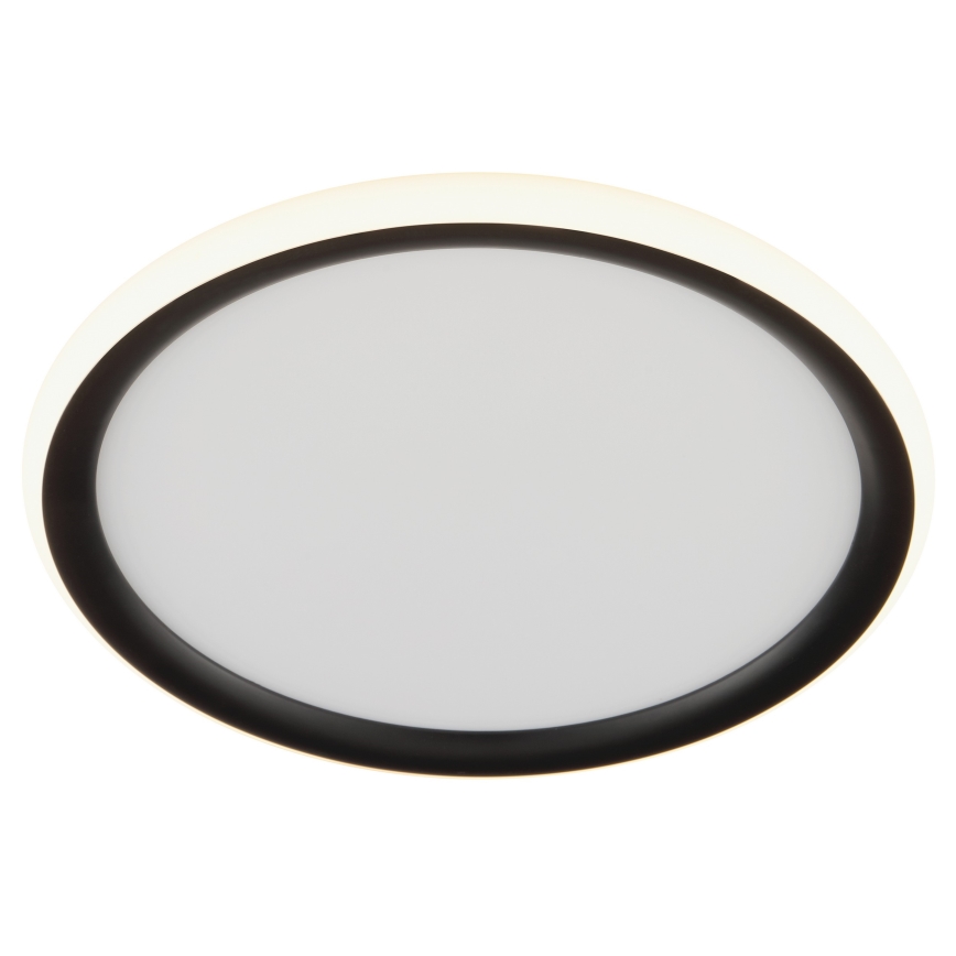 Brilliant - LED Stmívatelné stropní svítidlo CARLOZ LED/16W/230V pr. 30 cm bílá/černá