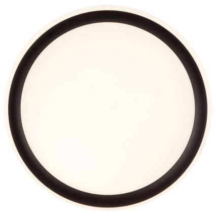 Brilliant - LED Stmívatelné stropní svítidlo CARLOZ LED/16W/230V pr. 30 cm bílá/černá