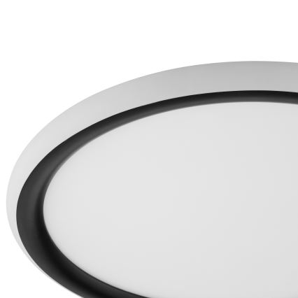 Brilliant - LED Stmívatelné stropní svítidlo CARLOZ LED/16W/230V pr. 30 cm bílá/černá