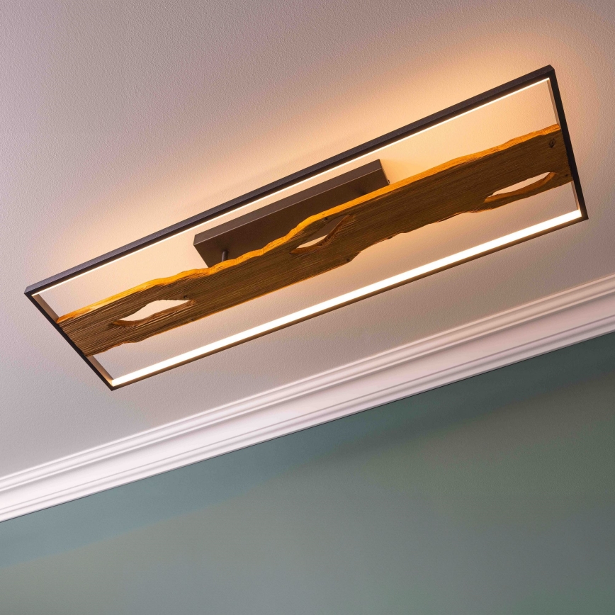 Brilliant - LED Stmívatelné stropní svítidlo CHAUMONT LED/48W/230V gumovník