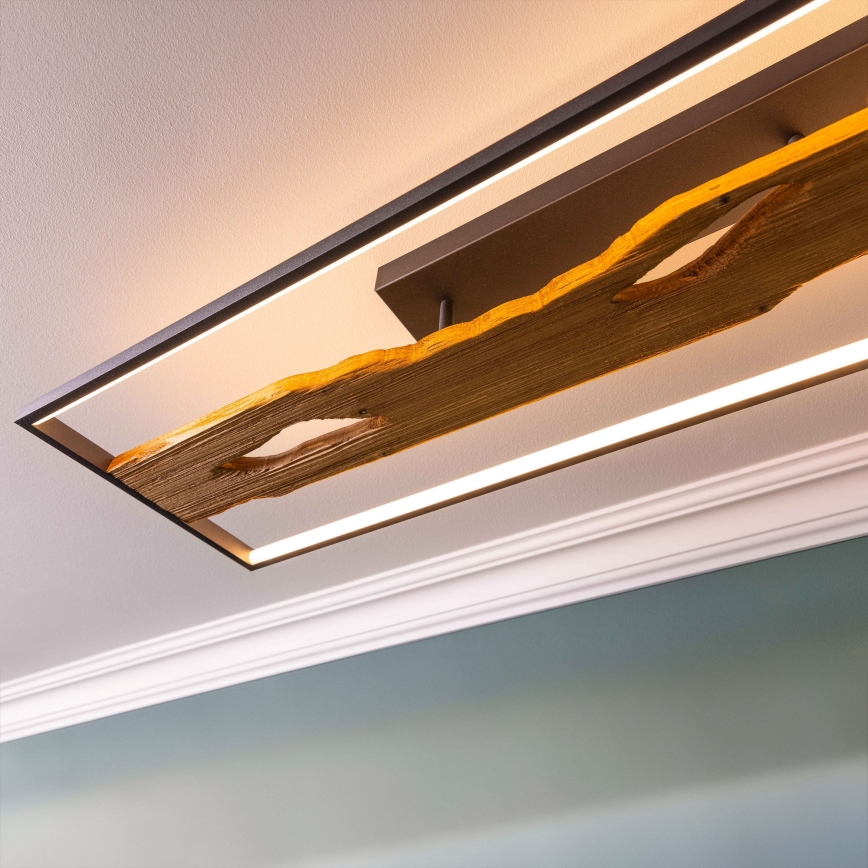 Brilliant - LED Stmívatelné stropní svítidlo CHAUMONT LED/48W/230V gumovník