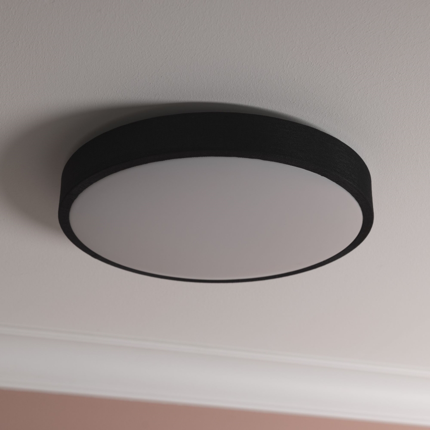 Brilliant - LED Stmívatelné stropní svítidlo FILIZ LED/24W/230V pr. 38,5 cm černá