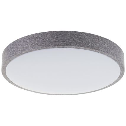 Brilliant - LED Stmívatelné stropní svítidlo FILIZ LED/24W/230V pr. 38,5 cm šedá