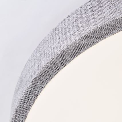 Brilliant - LED Stmívatelné stropní svítidlo FILIZ LED/24W/230V pr. 38,5 cm šedá