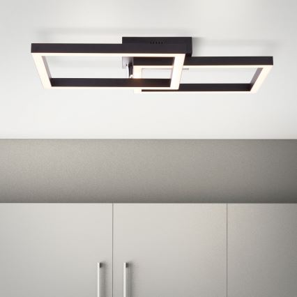 Brilliant - LED Stmívatelné stropní svítidlo KJORN LED/32W/230V 3000K černá