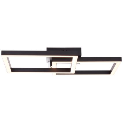Brilliant - LED Stmívatelné stropní svítidlo KJORN LED/32W/230V 3000K černá