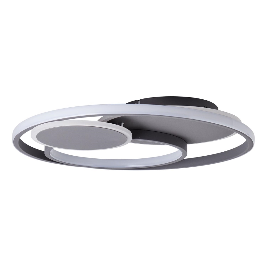 Brilliant - LED Stmívatelné stropní svítidlo RUNDA LED/50W/230V 3000-6500K černá + dálkové ovládání